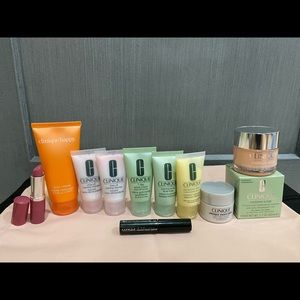 Clinique skincare makeup bundle set brand new